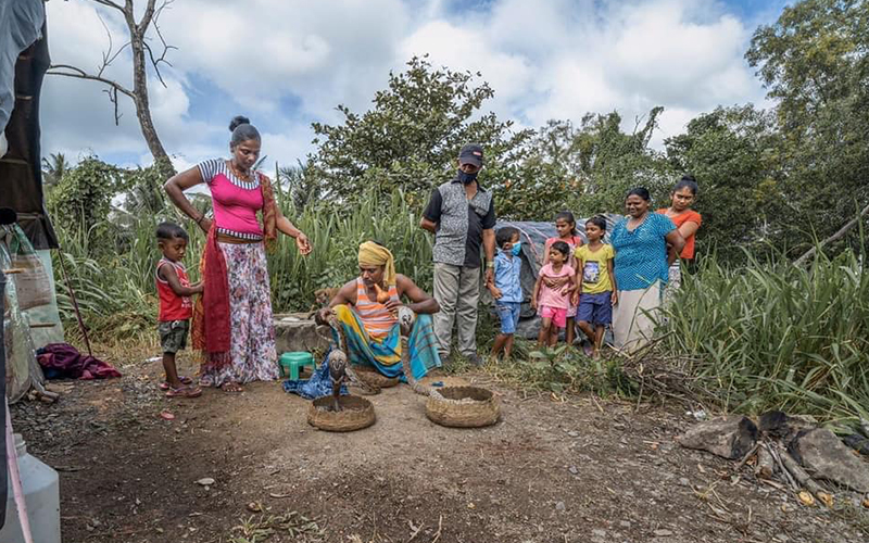 Ahikuntika people in Sri Lanka, Gypsy in Sri Lanka, Ahikuntika community