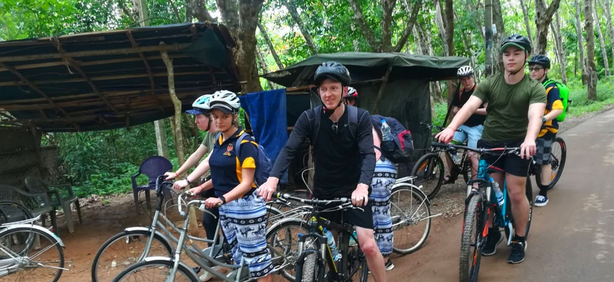 Explore country side of Galle by Cycles with a villager, Cycling in Galle, Country side Cycling in Galle, Galle Cycling, Cycling, Galle, Sri Lanka Country side cycling