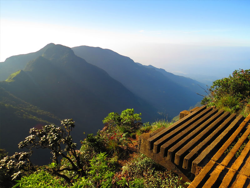 cenic Trekking and Hiking Tours in Horton Plains and Bambarakanda Waterfall - Horton Plains trekking tours - bambarakanda waterfall trekking tours - Bambarakanda Waterfall and Horton Plains Trekking - trekking tours in sri lanka - Horton Plains Ohiya and Bambarakanda Waterfall Trekking Trip in Sri Lanka - sri lanka trekking & hiking trips