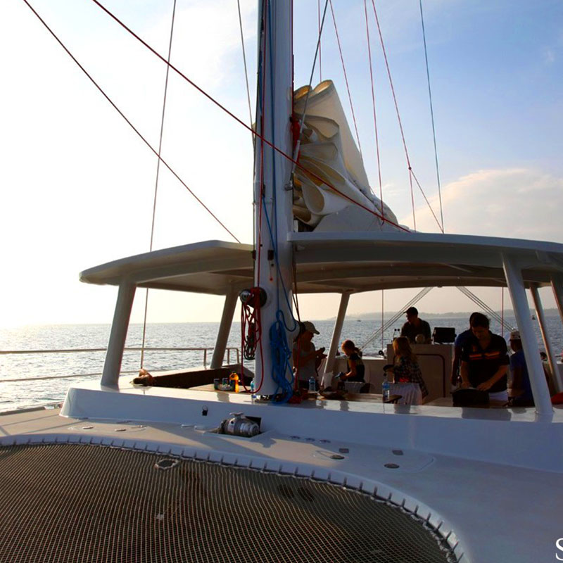 Luxury Cruise Yachts Sunset Cruises  in Sri Lanka - Cruise Tours in Sri Lanka - Luxury Yachts Sunset Trips in Sri Lanka - Sailing trips in Bentota - Bentota catamaran trips - Catamaran Trips in Bentota - Sri Lanka sailing tours
