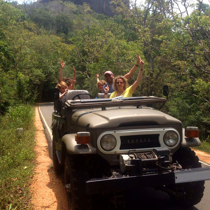 Habarana & Sigiriya culture trip by Jeep with Kids in Sri Lanka -  Sigiriya culture trip by Jeep with kids  in Sri Lanka - Habarana culture trip with kids by Jeep in Sri Lanka - culture trip by Jeep experience Sri Lanka with kids - Jeep experience Sri Lanka