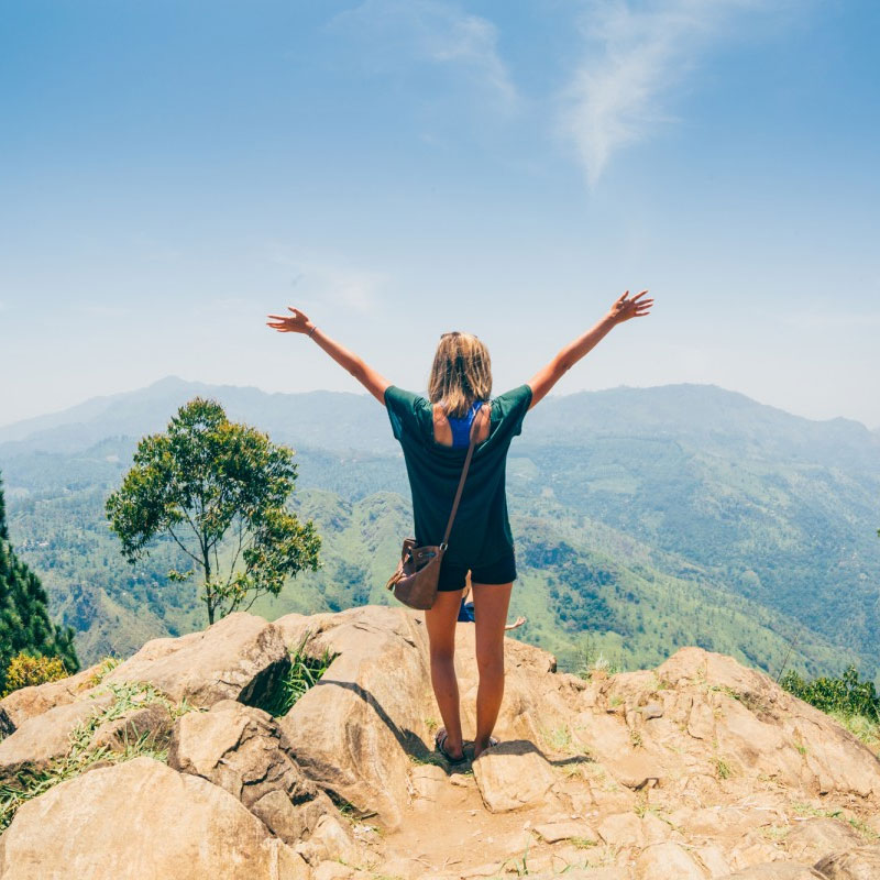Ella Rock Hike - Ella Trekking Trips in Sri Lanka -  Hiking Ella Rock in Sri Lanka - Trek to Ella - Trekking Tours in Ella, Sri Lanka - Hiking Ella Gap - Hike to Ella Rock - Climb to Ella Rock