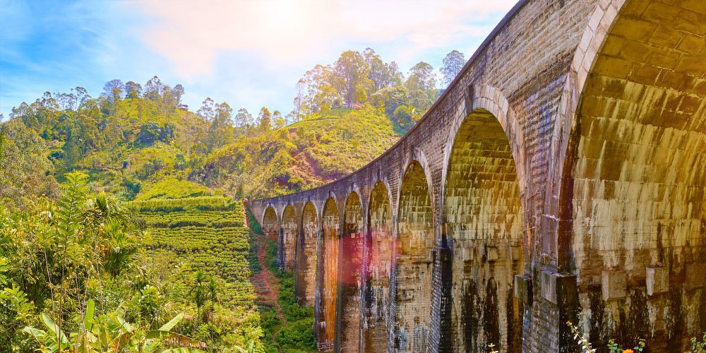 Walk to the Demodara Nine Arch Bridge in Ella - 9 Arch Bridge in Ella, Sri Lanka - Ella Trekking Trips - 9 Arch Bridge demodara - Trek to Ella